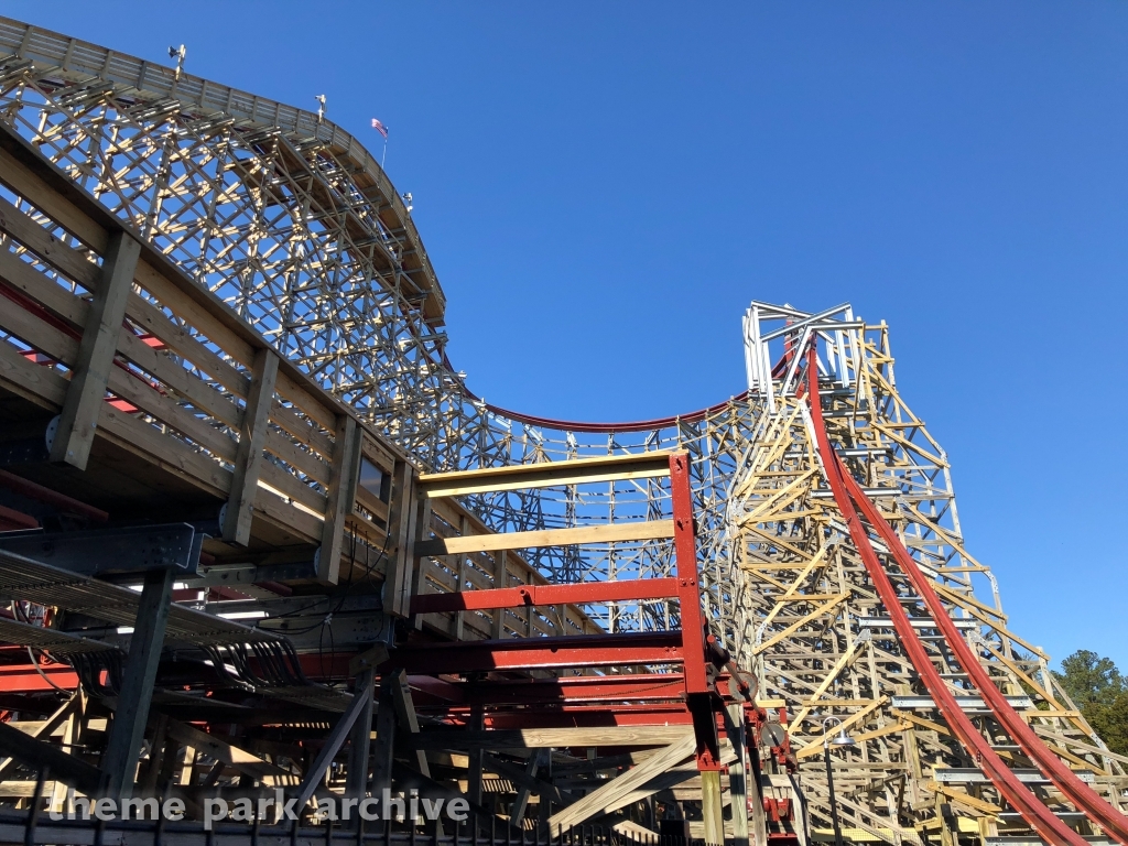 Twisted Timbers at Kings Dominion