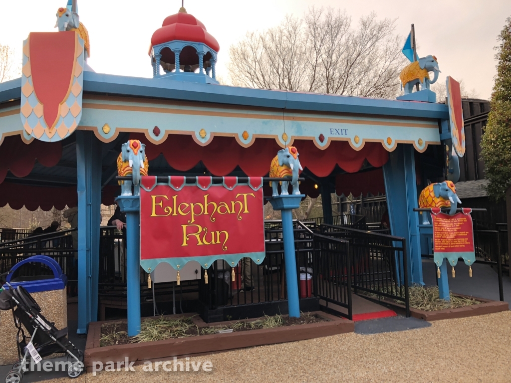 Elephant Run at Busch Gardens Williamsburg