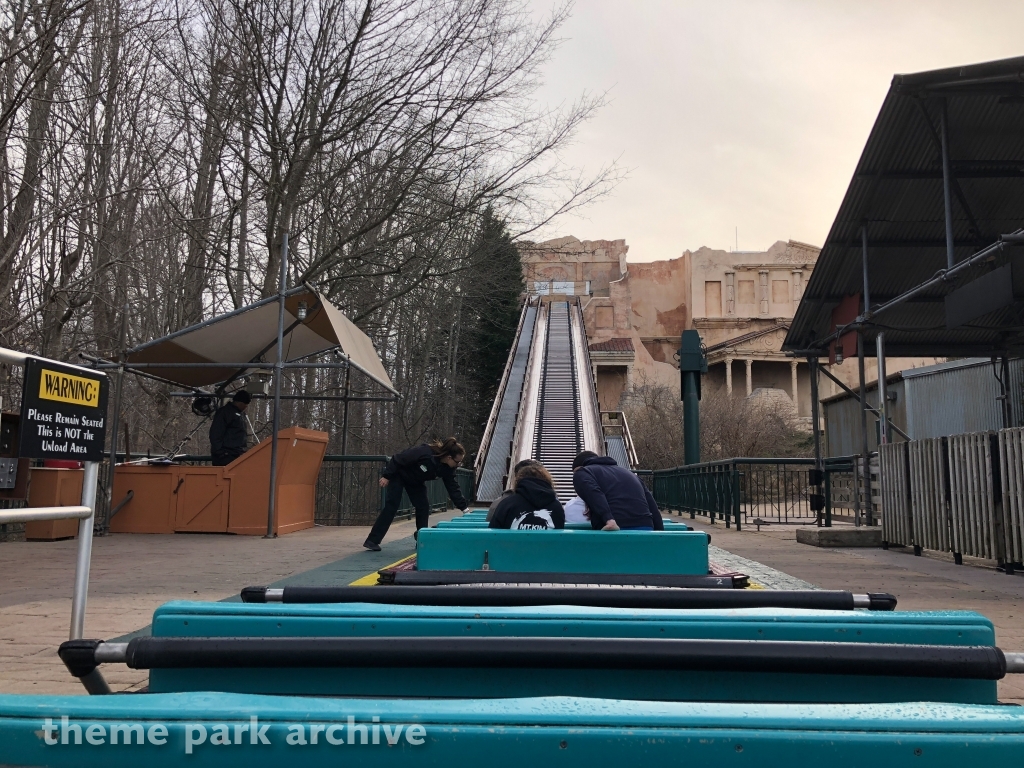 Escape From Pompeii at Busch Gardens Williamsburg