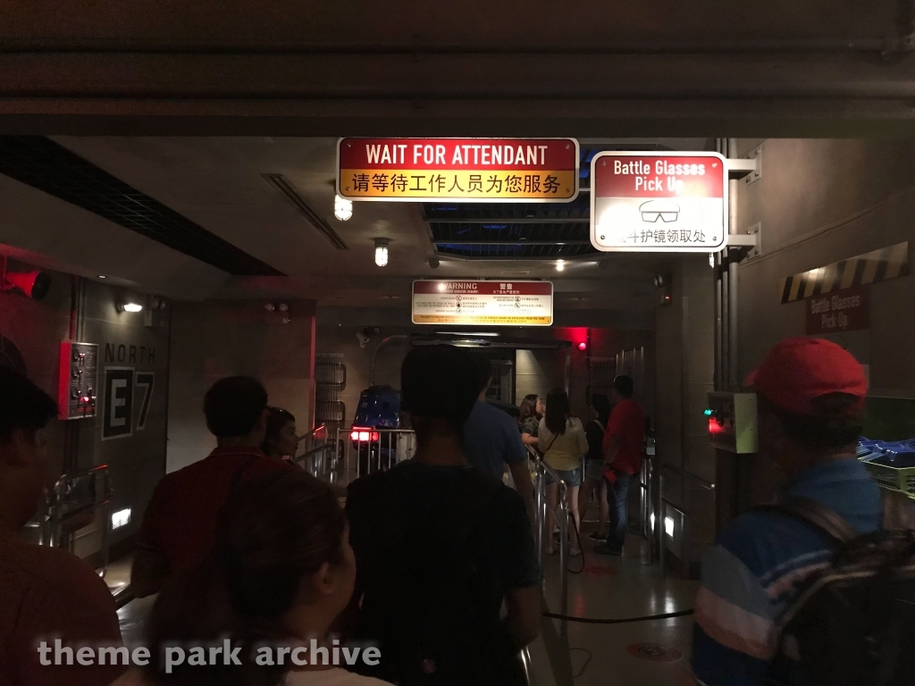 Transformers The Ride 4D at Universal Studios Singapore