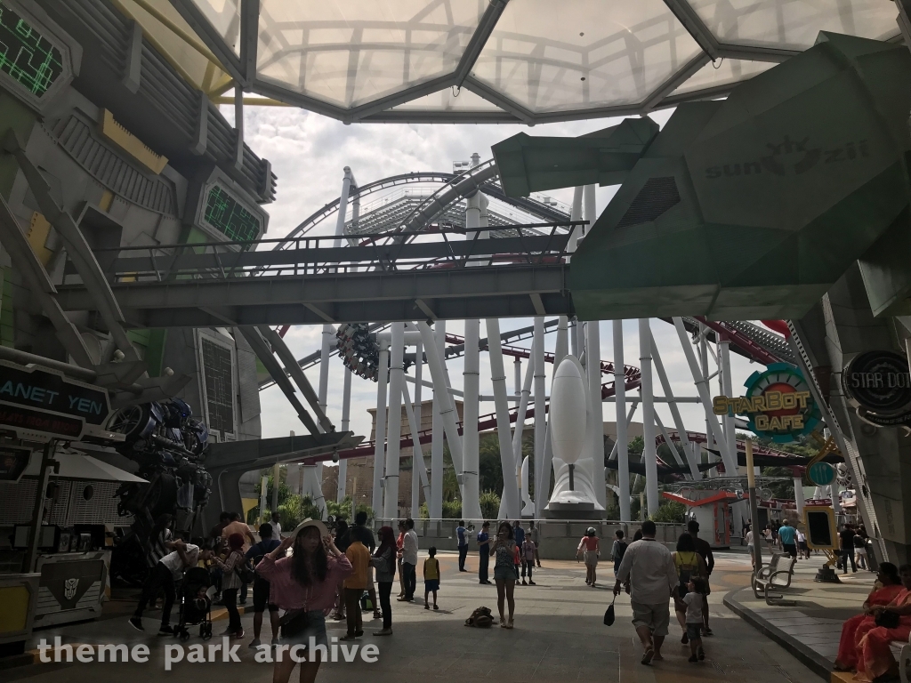Sci Fi City at Universal Studios Singapore