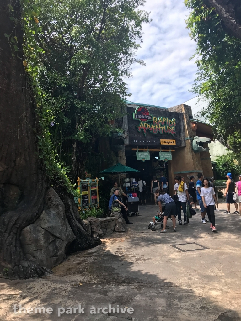 Jurassic Park Rapids Adventure at Universal Studios Singapore