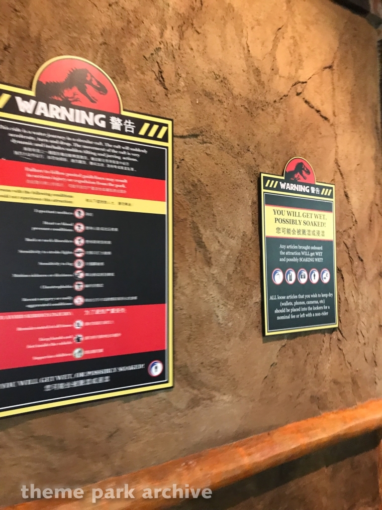 Jurassic Park Rapids Adventure at Universal Studios Singapore