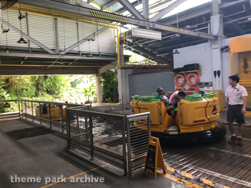 Jurassic Park Rapids Adventure at Universal Studios Singapore