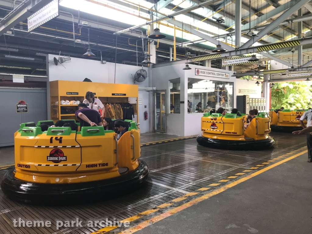 Jurassic Park Rapids Adventure at Universal Studios Singapore