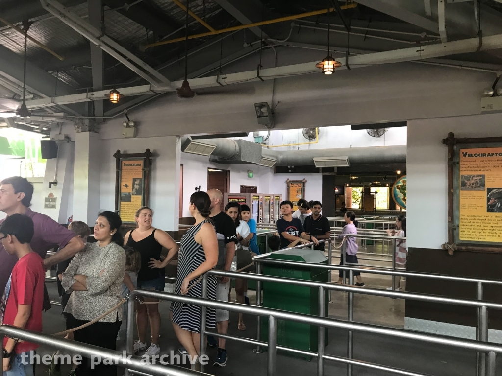 Jurassic Park Rapids Adventure at Universal Studios Singapore