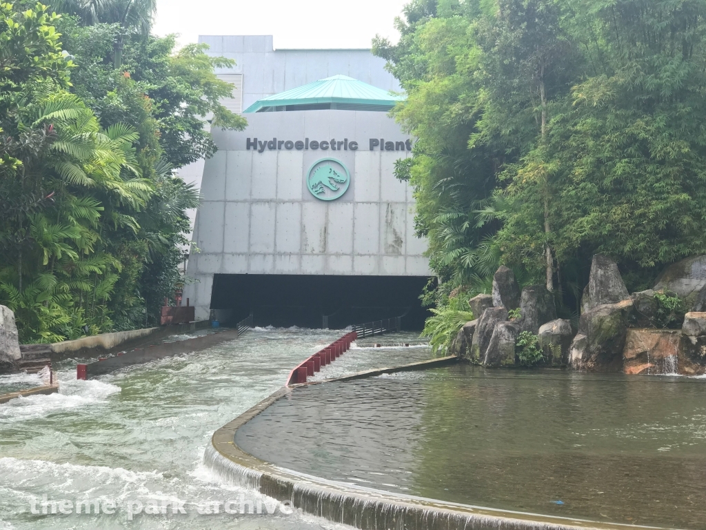 Jurassic Park Rapids Adventure at Universal Studios Singapore