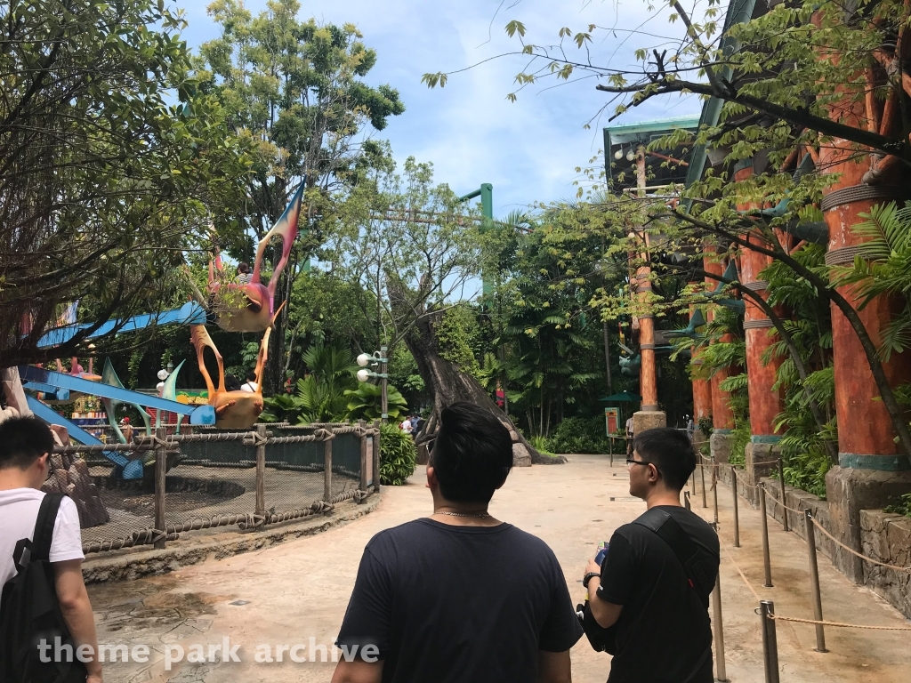 The Lost World at Universal Studios Singapore
