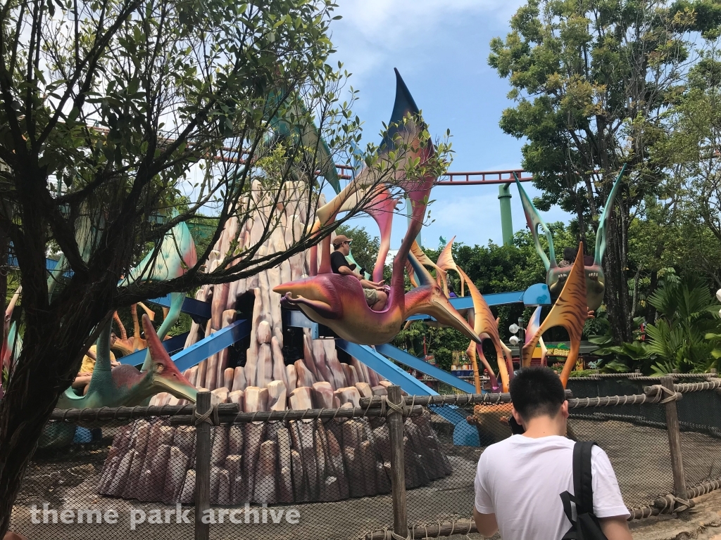 Dino Soarin at Universal Studios Singapore