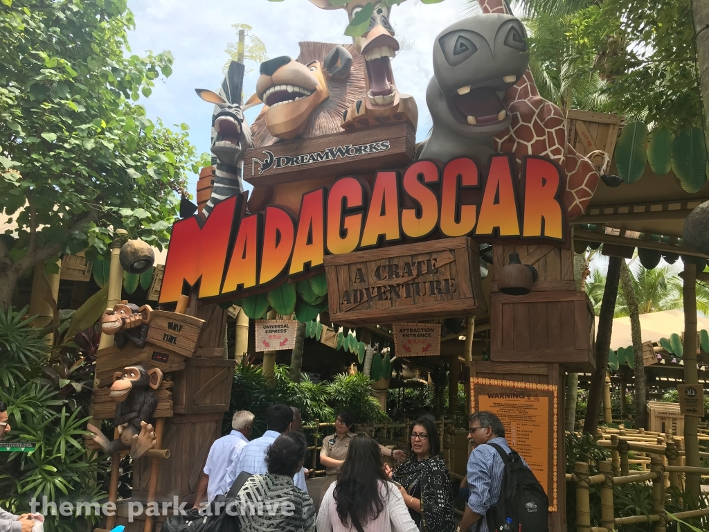 Madagascar A Crate Adventure at Universal Studios Singapore