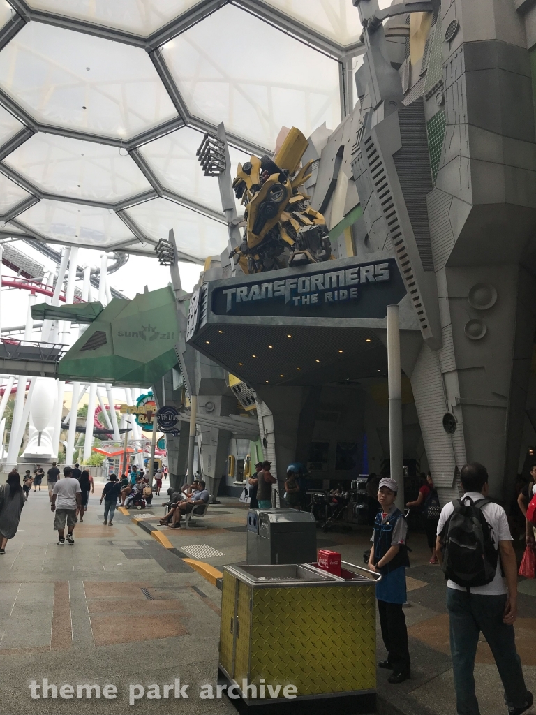Transformers The Ride 4D at Universal Studios Singapore