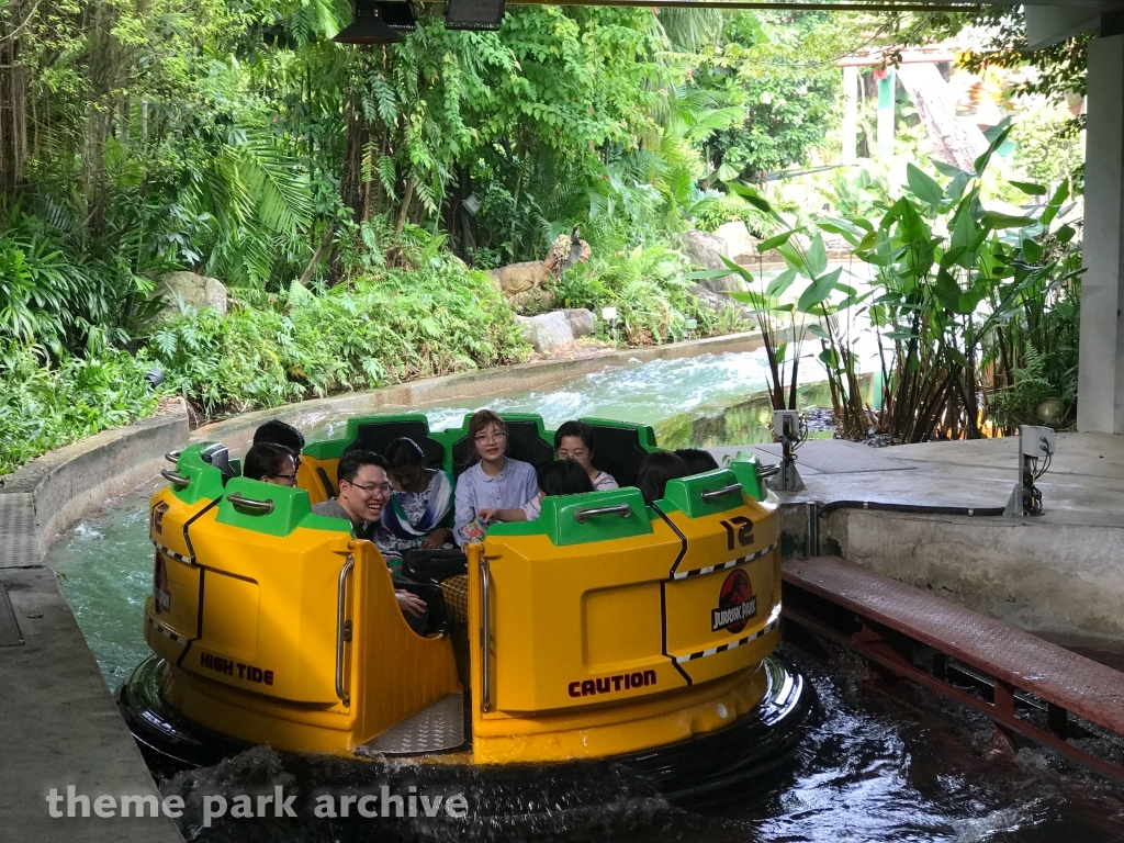 Jurassic Park Rapids Adventure at Universal Studios Singapore