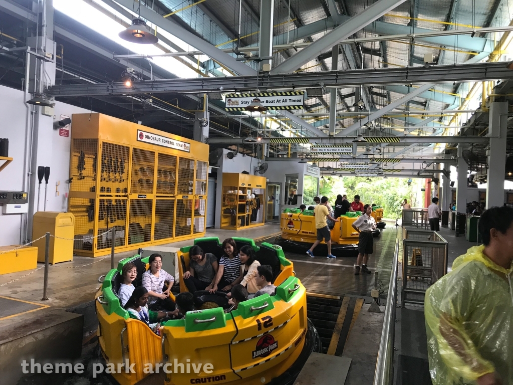 Jurassic Park Rapids Adventure at Universal Studios Singapore