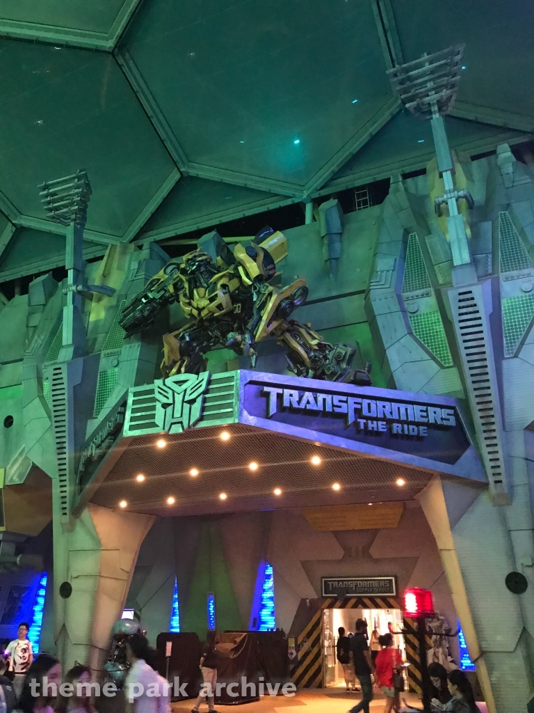 Transformers The Ride 4D at Universal Studios Singapore