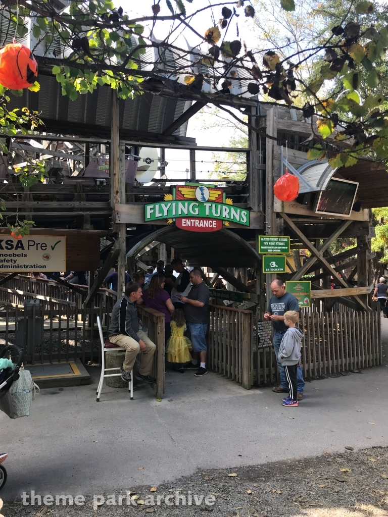 Flying Turns at Knoebels Amusement Resort