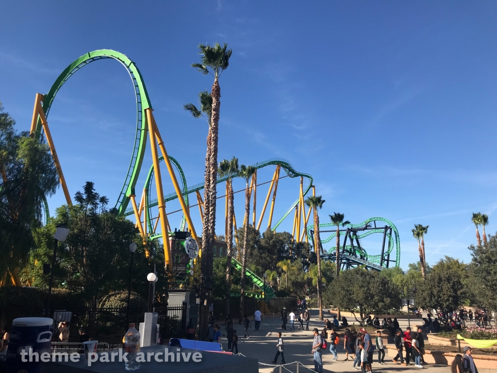 Riddler's Revenge at Six Flags Magic Mountain