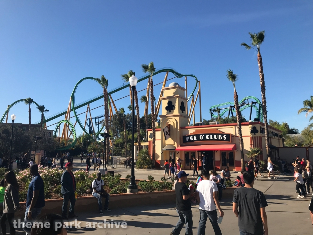 Riddler's Revenge at Six Flags Magic Mountain