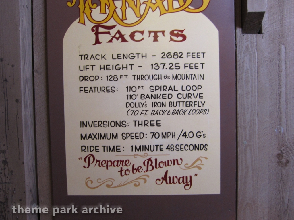 Tennessee Tornado at Dollywood