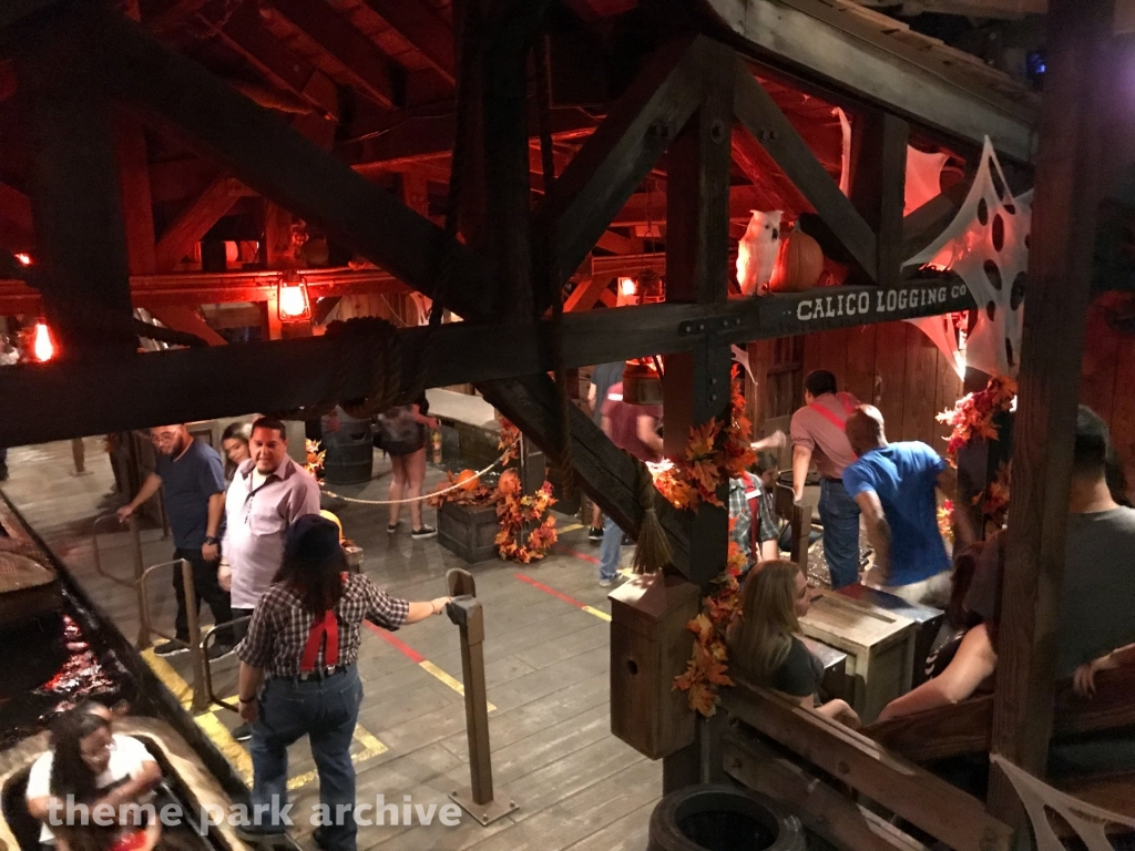 Timber Mountain Log Ride at Knott's Berry Farm