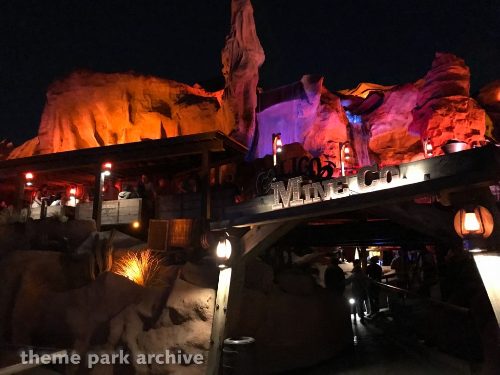 Calico Mine Ride at Knott's Berry Farm