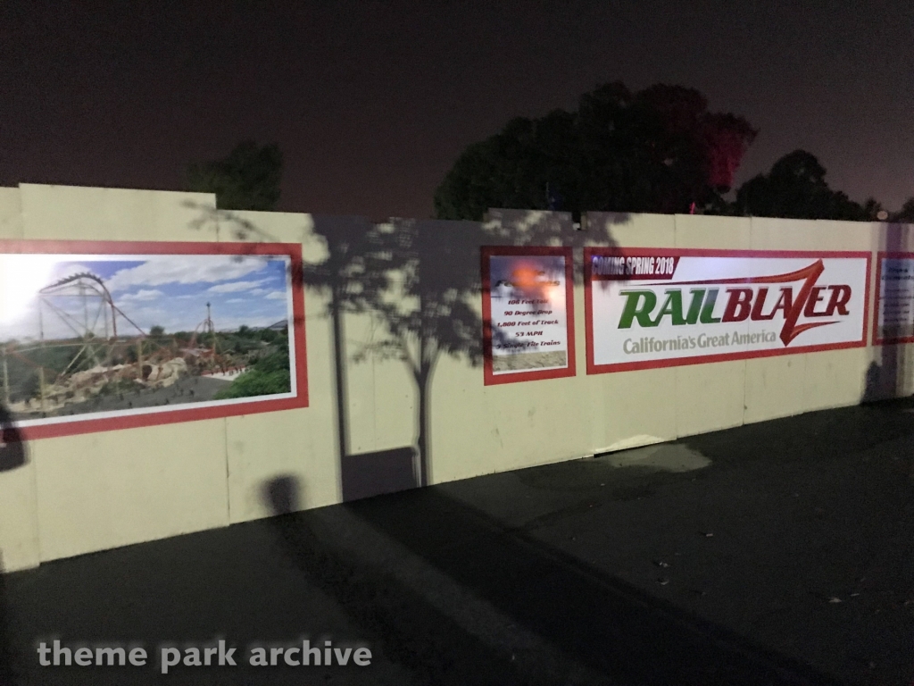 RailBlazer at California's Great America