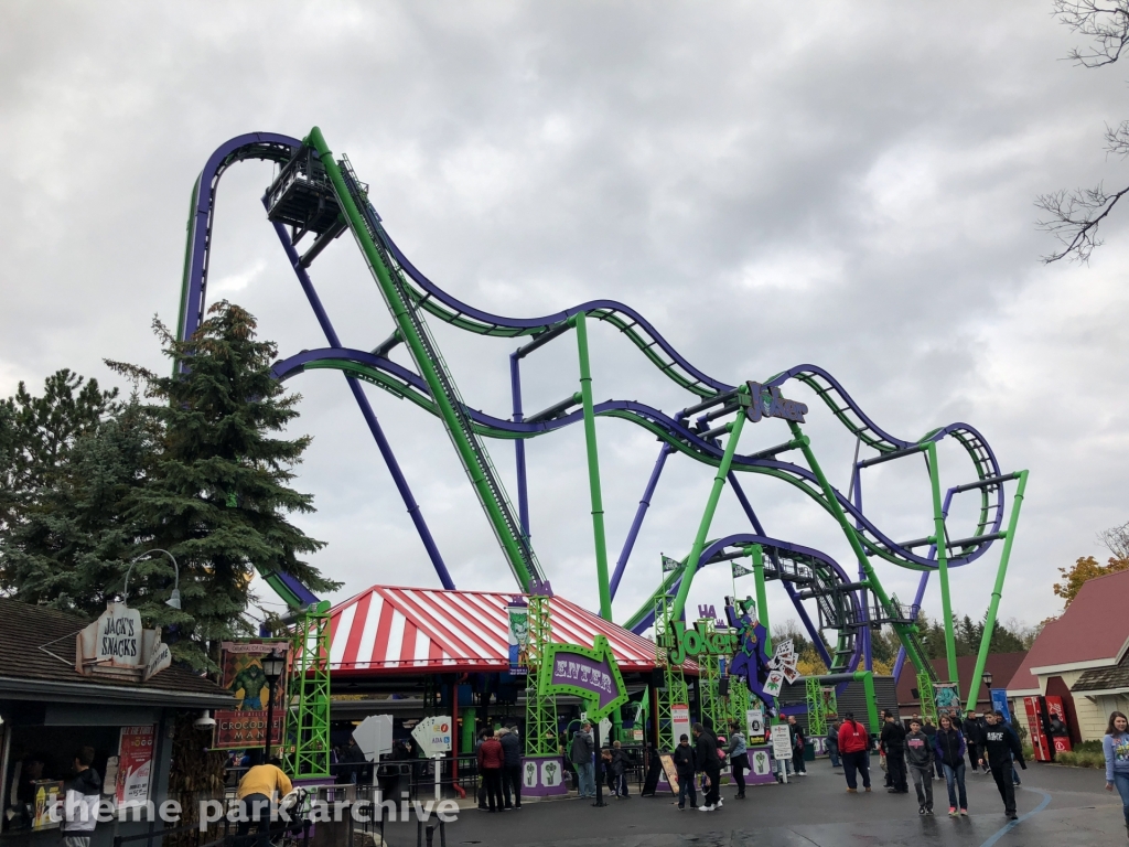 The Joker at Six Flags Great America