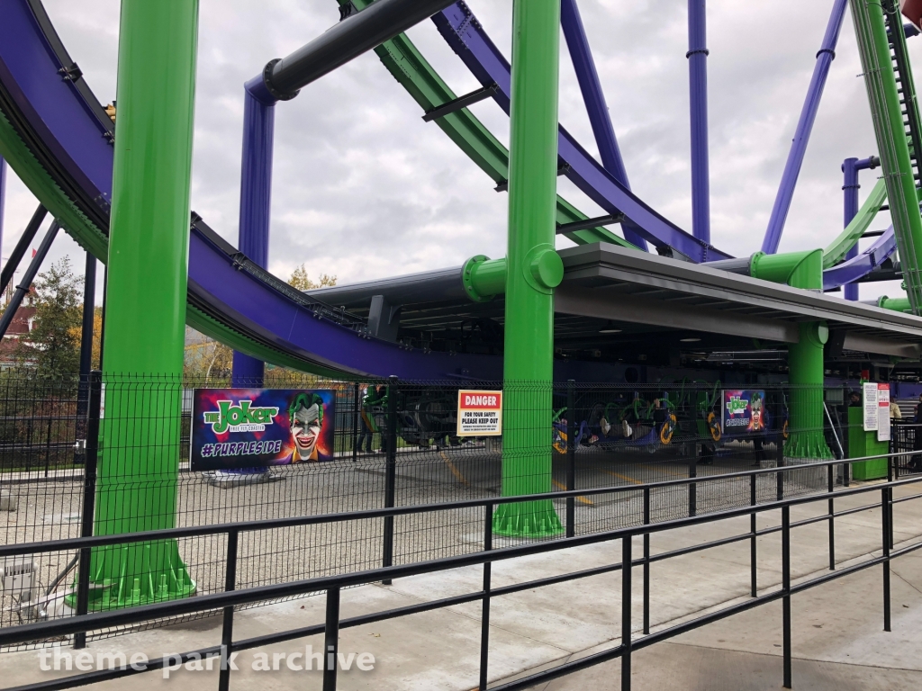 The Joker at Six Flags Great America
