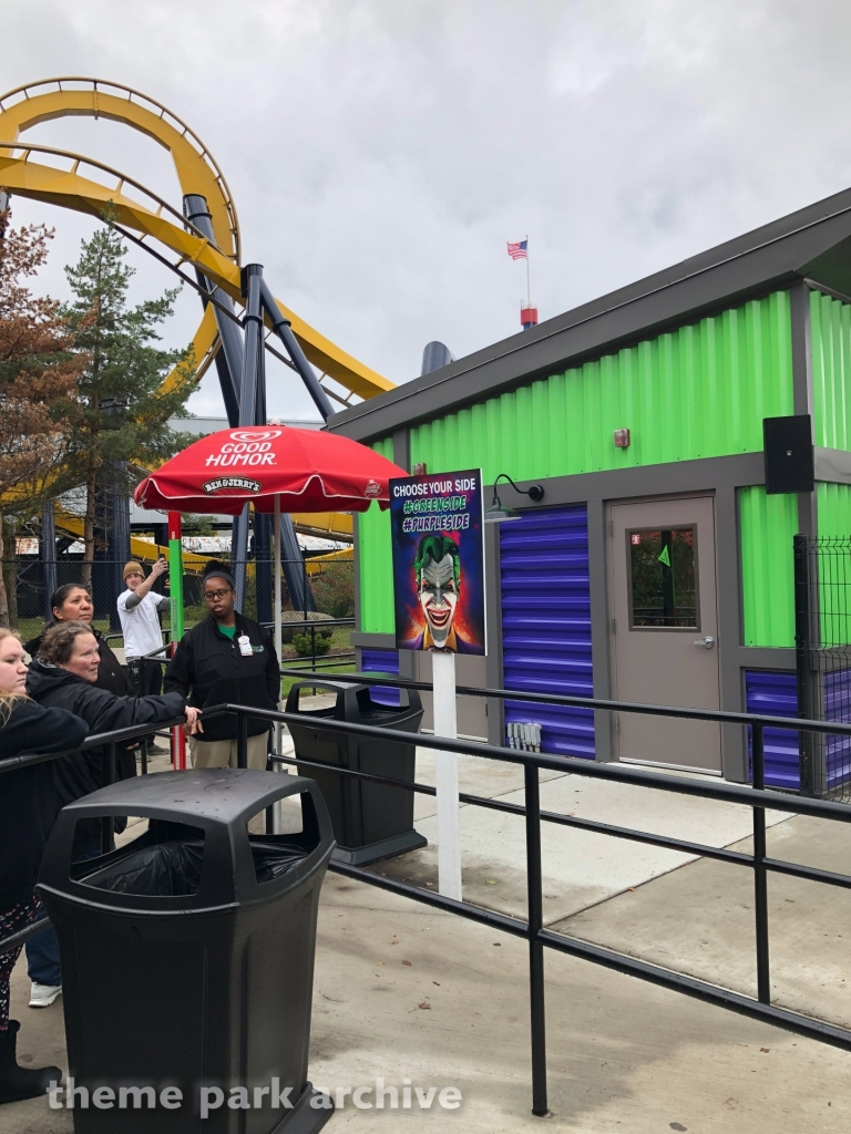 The Joker at Six Flags Great America