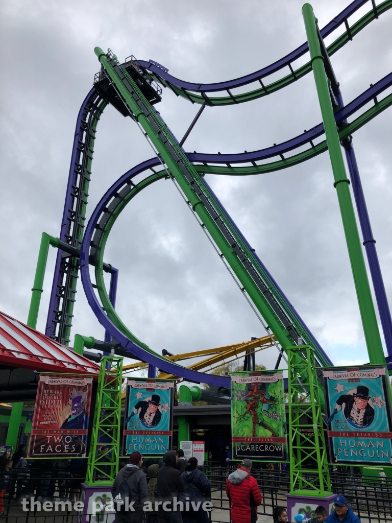 The Joker at Six Flags Great America