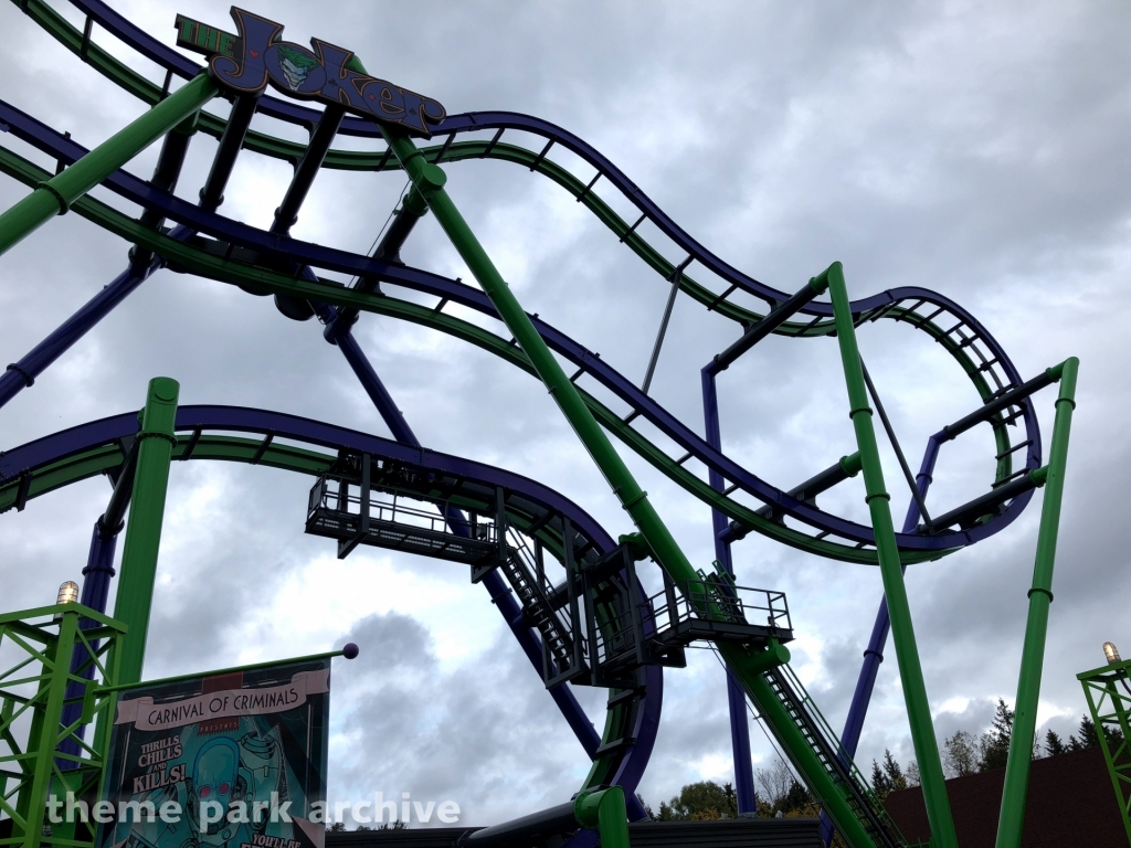 The Joker at Six Flags Great America