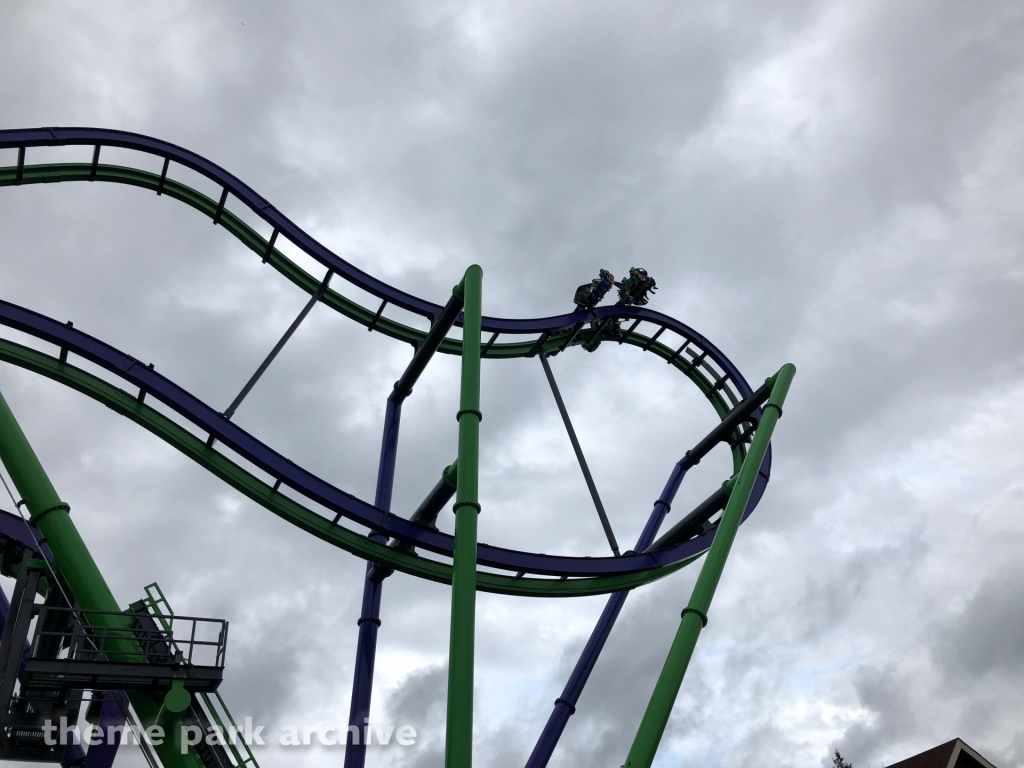 The Joker at Six Flags Great America