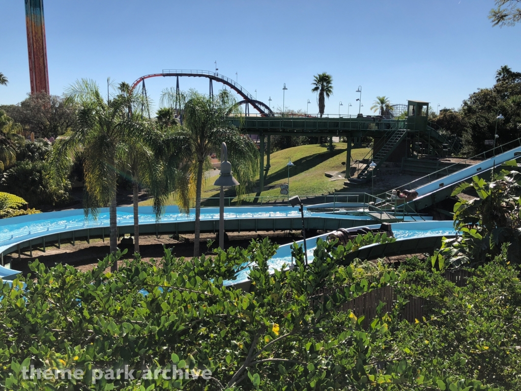 Stanley Falls Flume at Busch Gardens Tampa