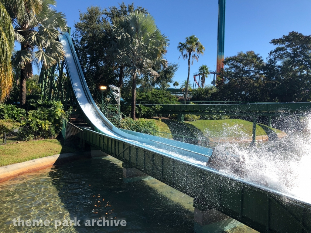 Stanley Falls Flume at Busch Gardens Tampa