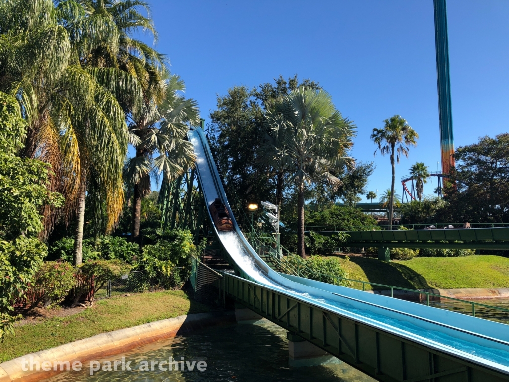 Stanley Falls Flume at Busch Gardens Tampa