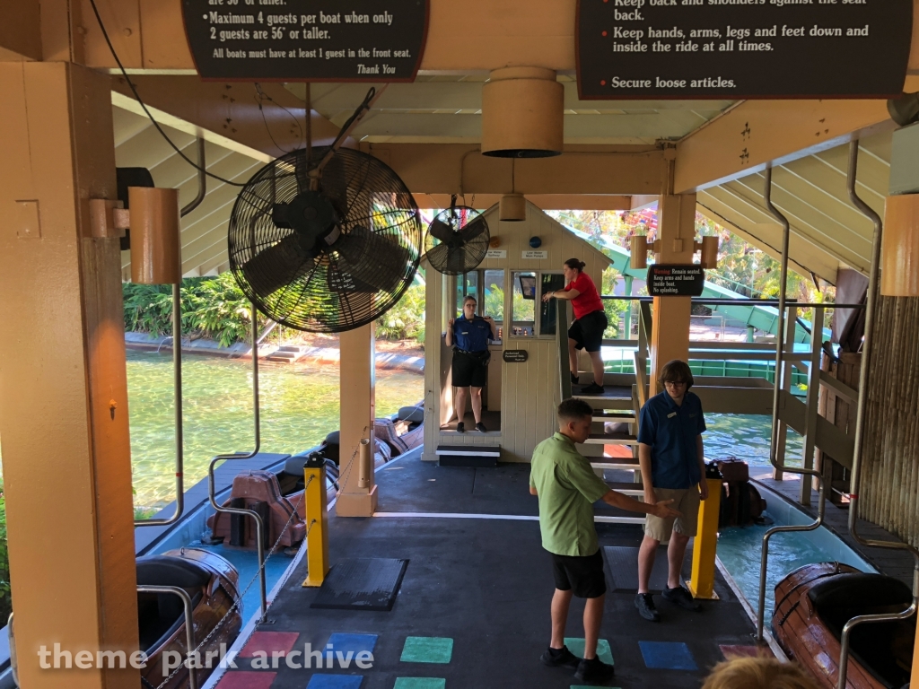Stanley Falls Flume at Busch Gardens Tampa