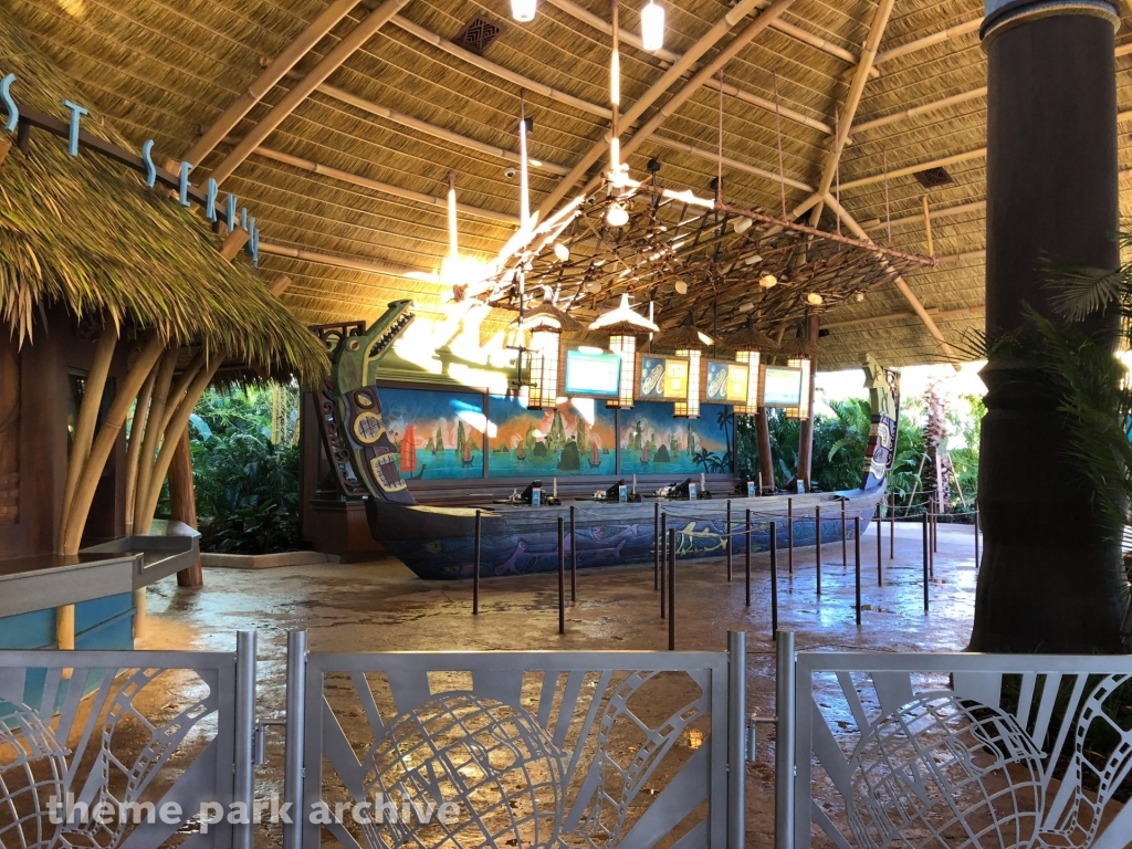 Entrance at Volcano Bay