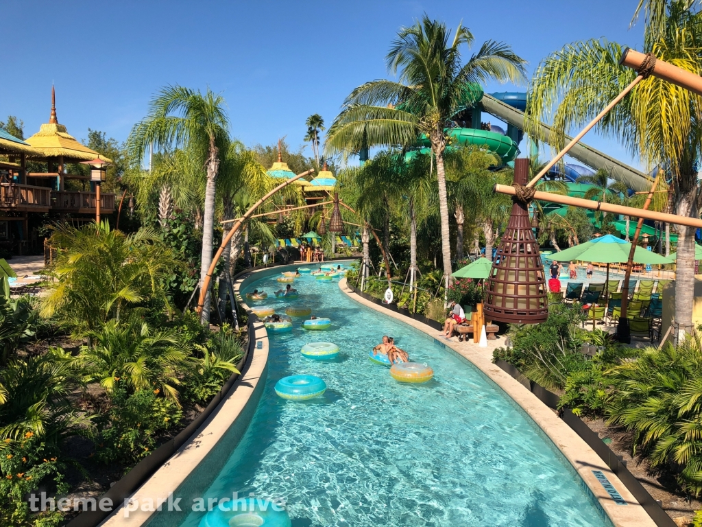 Kopiko Wai Winding River at Volcano Bay