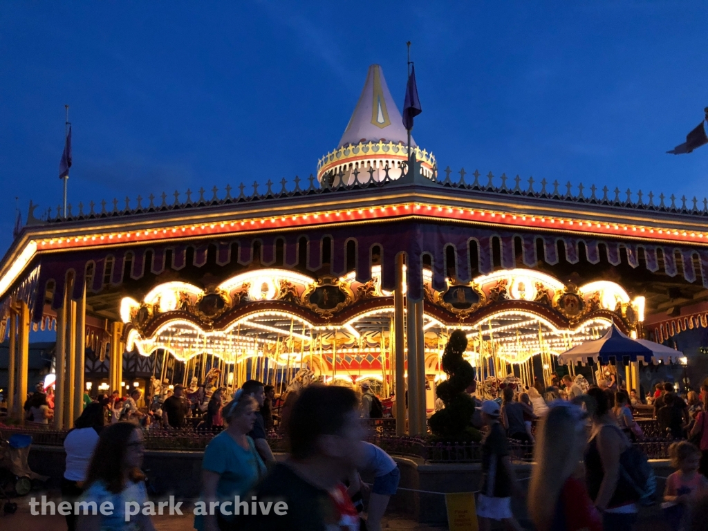 Prince Charming Regal Carrousel at Magic Kingdom