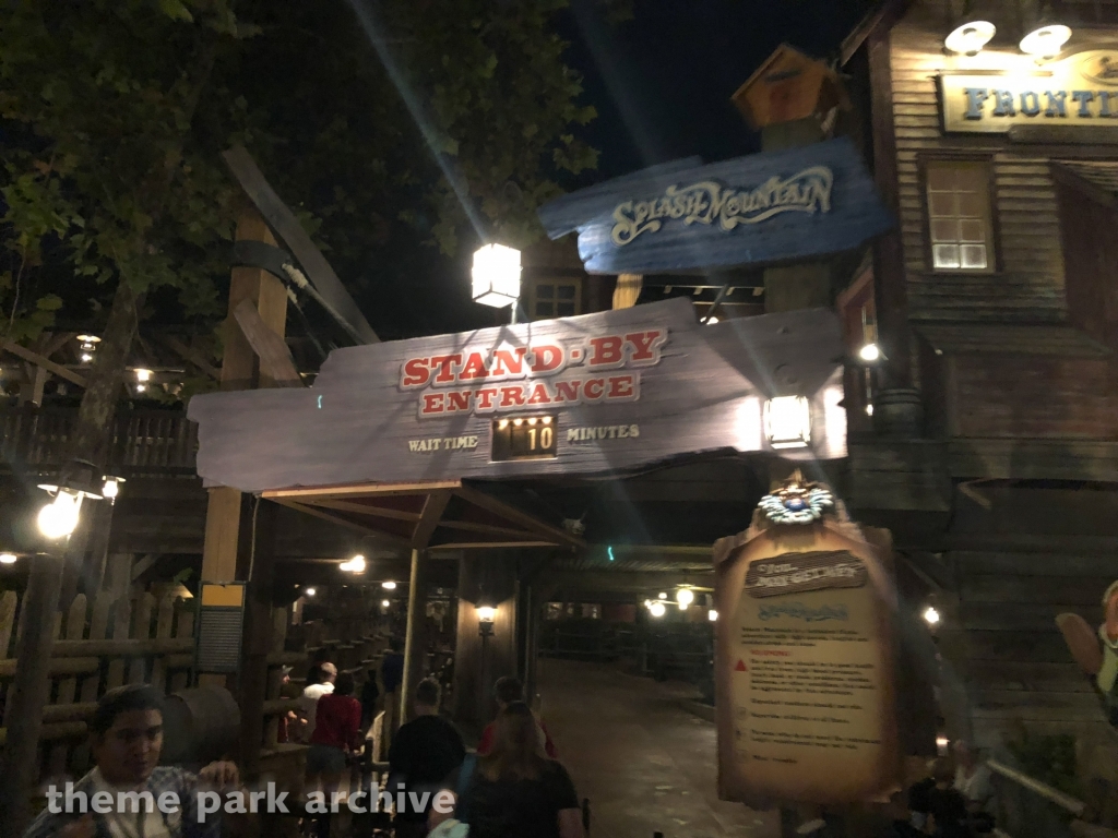 Splash Mountain at Magic Kingdom