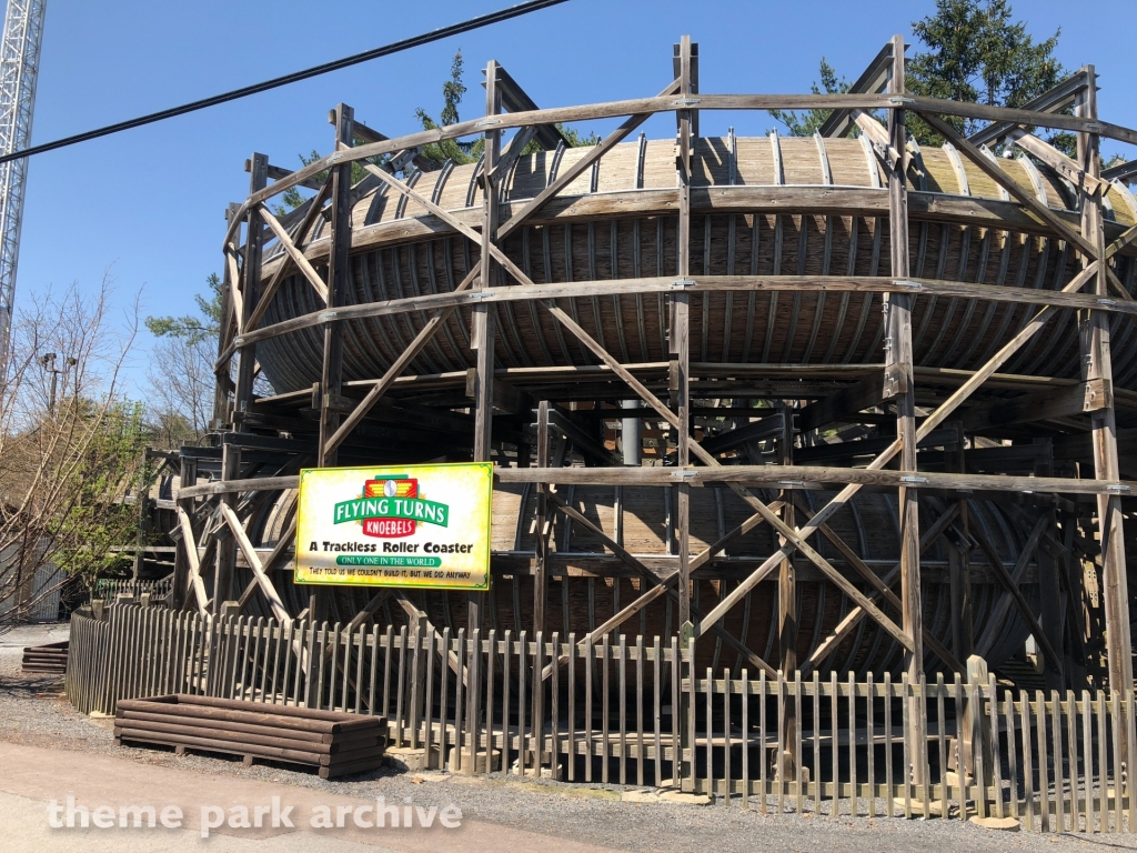 Flying Turns at Knoebels Amusement Resort