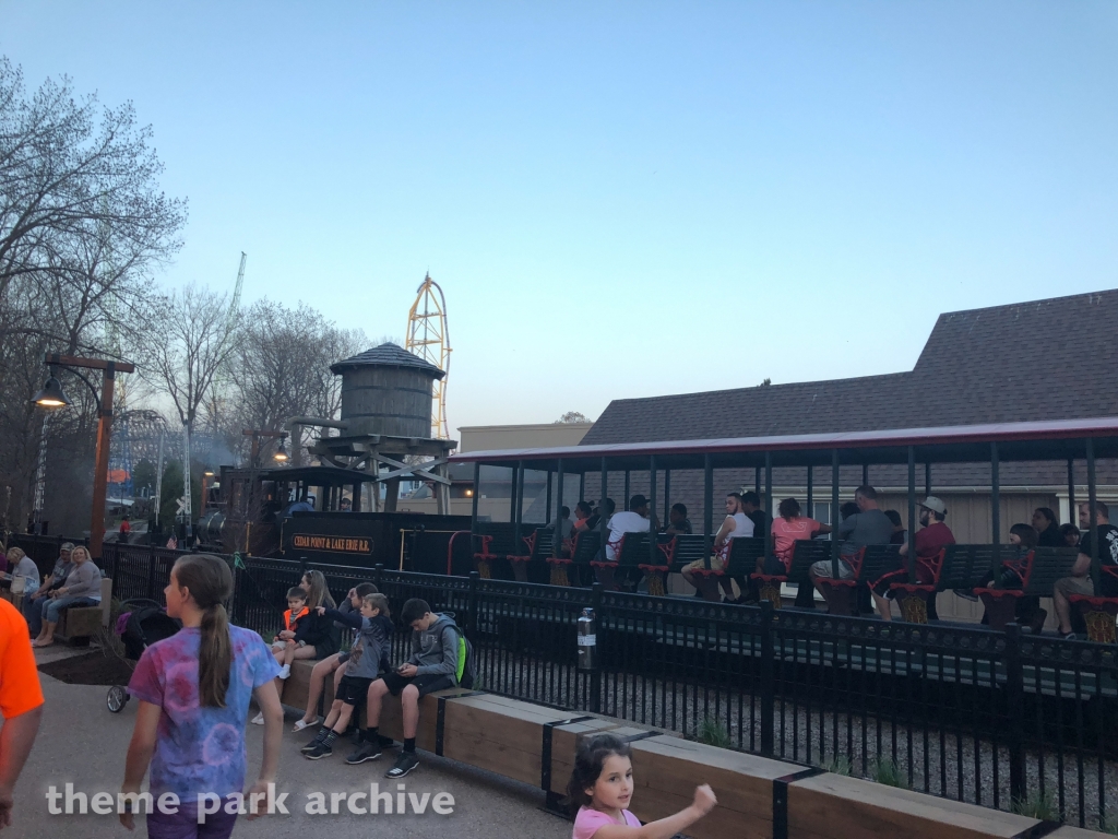 CP & LE Railroad at Cedar Point