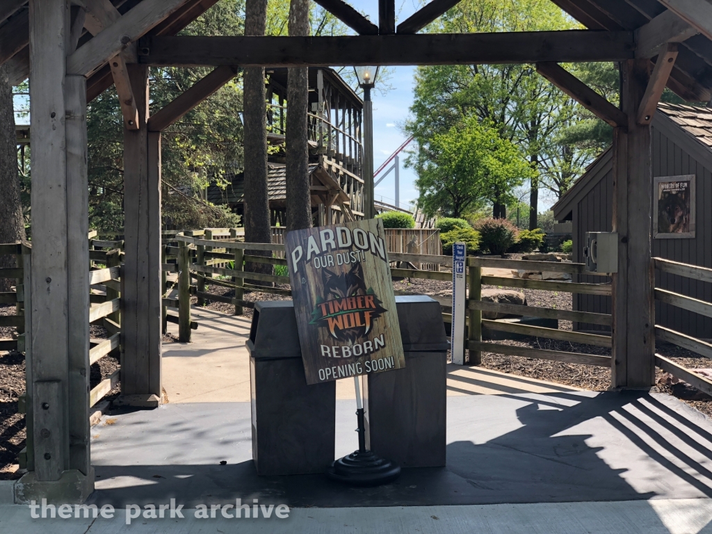 Timber Wolf at Worlds of Fun