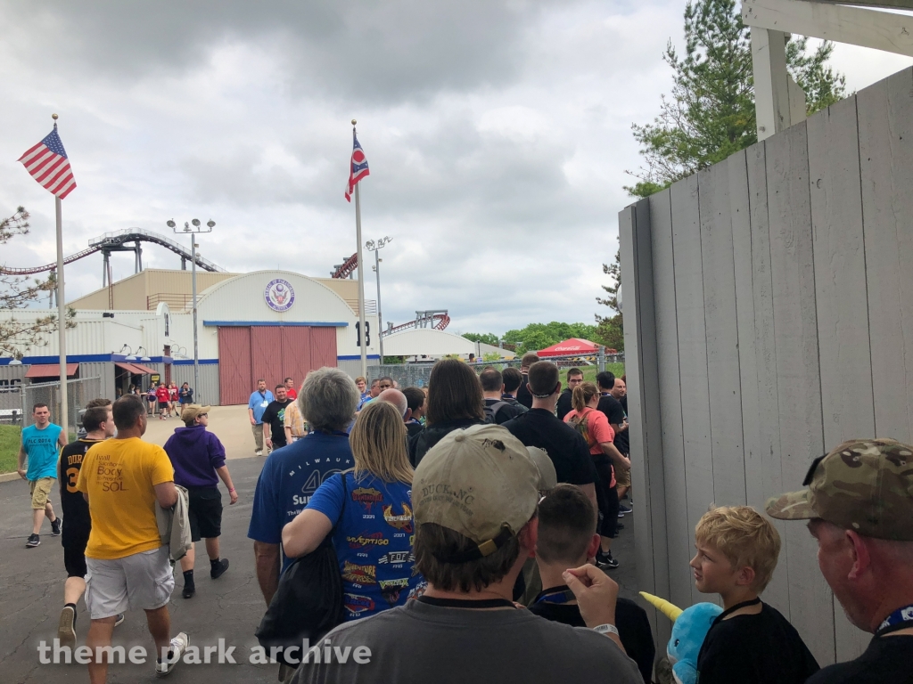 Flight of Fear at Kings Island