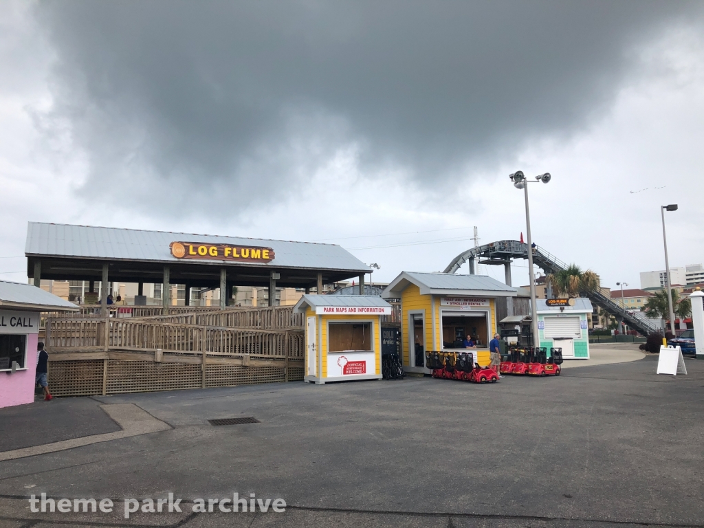 Log Flume at Family Kingdom