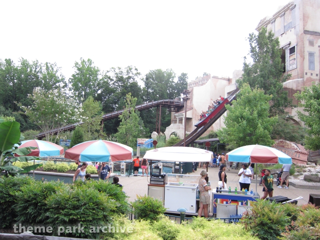 Escape From Pompeii at Busch Gardens Williamsburg