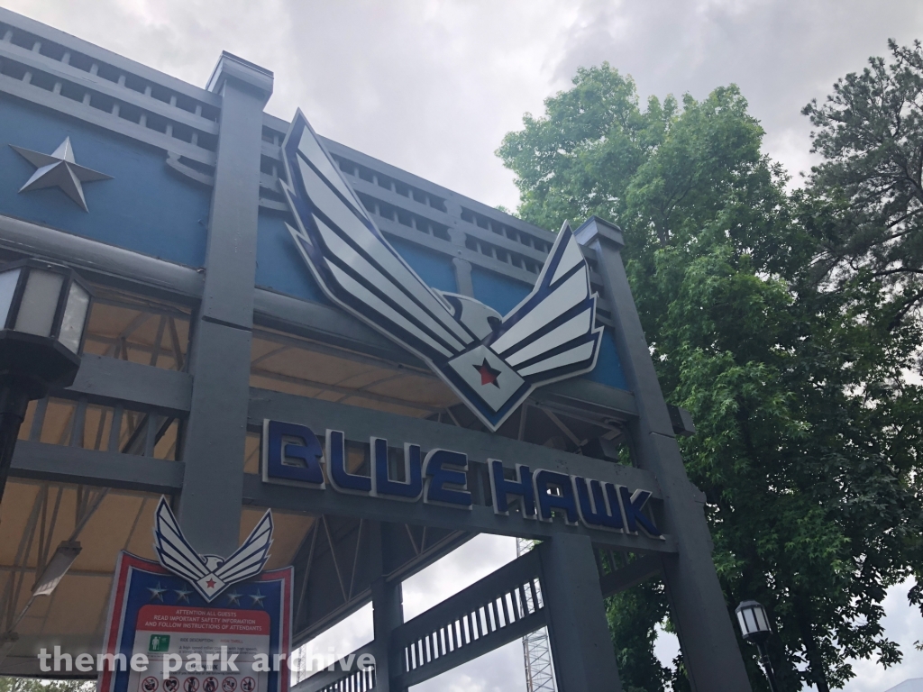 Blue Hawk at Six Flags Over Georgia