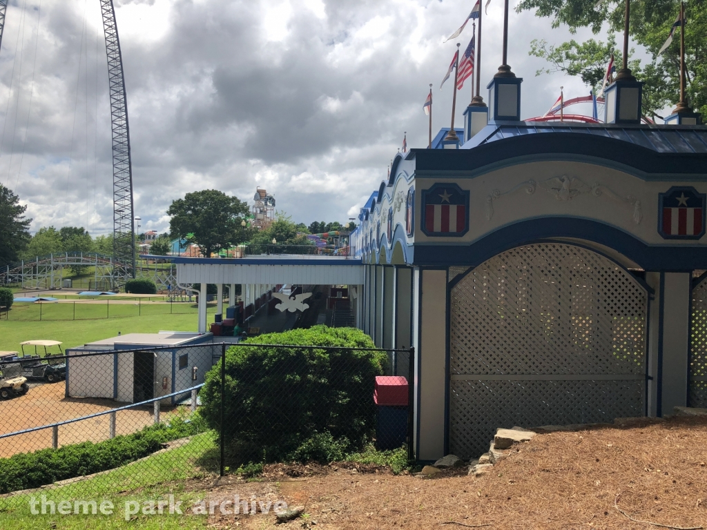Great American Scream Machine at Six Flags Over Georgia