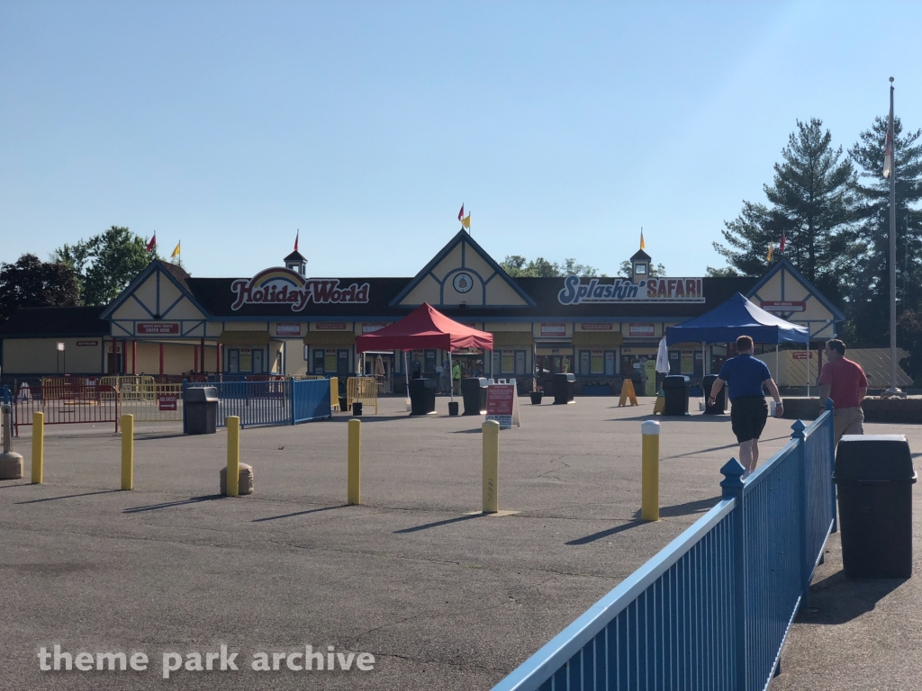 Entrance at Holiday World