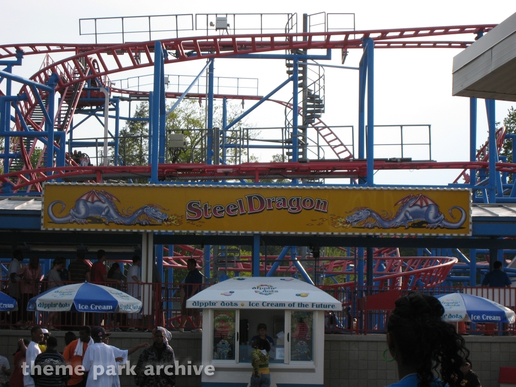 Steel Dragon at Waldameer Park