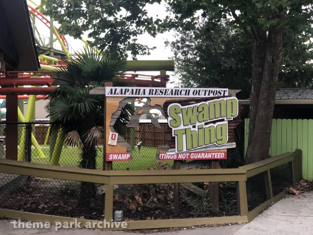 Swamp Thing at Wild Adventures
